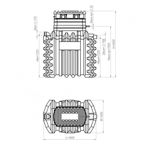 Септик ДЕСЕПТИКОН-6000